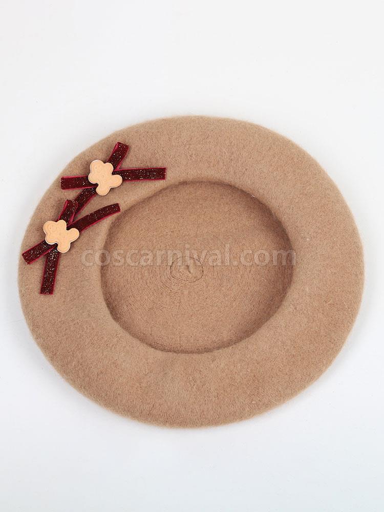 Sweet Lolita Hat Bows Accessory Red Lolita Accessories coscarnival