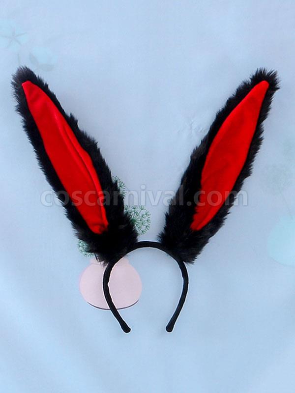 Sweet Lolita Accessories White Bunny Ears Accessory Miscellaneous coscarnival