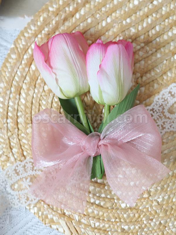 Sweet Lolita Hat Flowers?Lace Accessory Apricot Lolita Accessories coscarnival