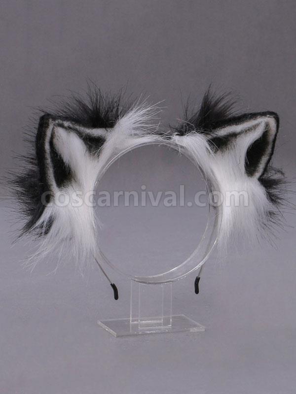 Sweet Lolita Accessories Black Fox Ears Daily Casual Lolita Accessory coscarnival