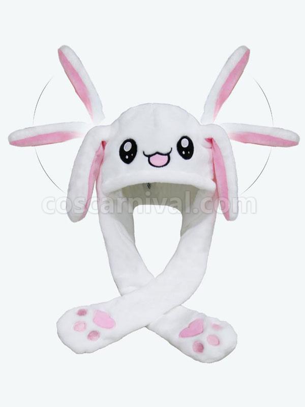 Sweet Lolita Hat Cute Bunny Ear Fluffy Winter Lolita Balloon Hat
