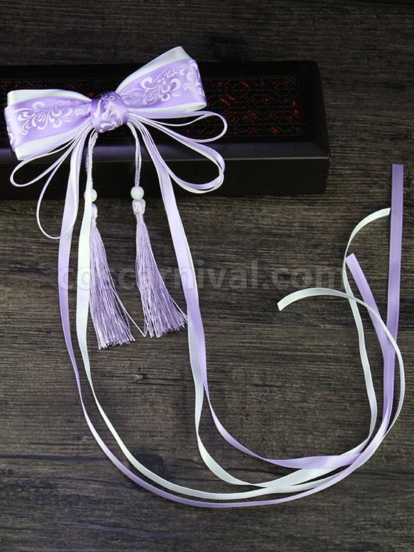 Chinese Style Lolita Headwear Tassels Bows Ribbons Han Lolita Hair Accessories coscarnival