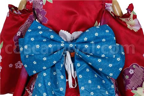 Love Live Bathrobe Awakening Nozomi Tojo Red Special Cosplay Costume coscarnival