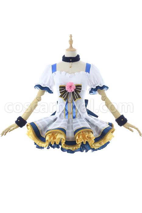 Love Live Bouquet Awaken Minami Kotori Gray Dress Cosplay Costume coscarnival