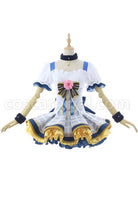 Love Live Bouquet Awaken Minami Kotori Gray Dress Cosplay Costume, detail 1
