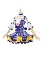 Blue cosplay costume, detail 1