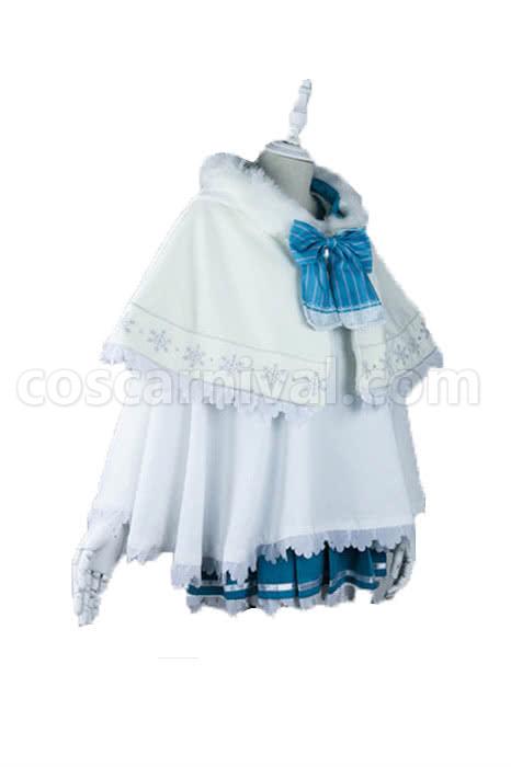 Love Live! Choir Kousaka Honoka White Dress Cosplay Costume coscarnival