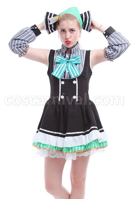 Love Live! Eli Ayase Lolita Bubble Skirt Cosplay Costume coscarnival