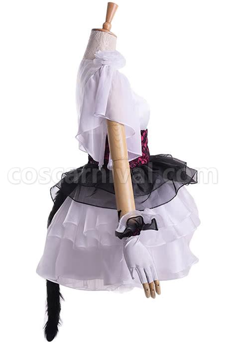 Eli Ayase cosplay costume from Love Live!, side view