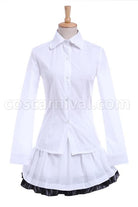 Hanayo Koizumi cosplay costume from Love Live!, back view