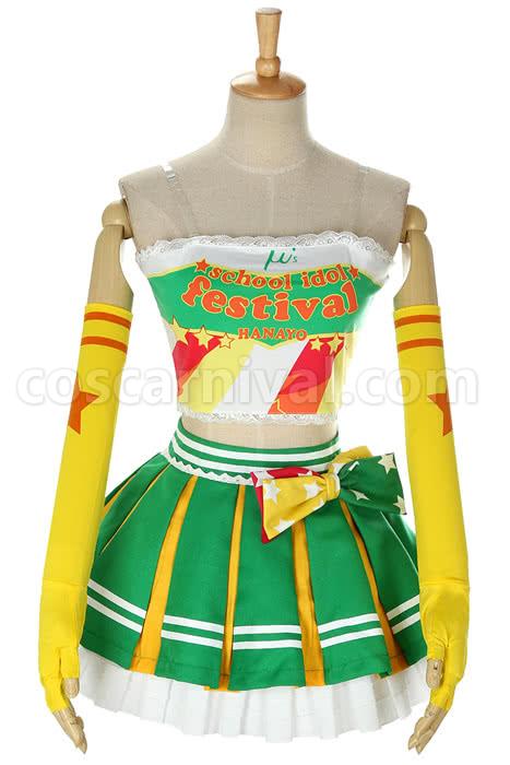 Love Live Hanayo Koizumi Cheerleader Cosplay Costume coscarnival