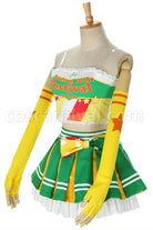 Hanayo Koizumi cosplay costume from Love Live!, three-quarter view