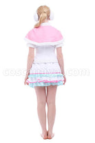 Hanayo Koizumi cosplay costume from Love Live!, back view