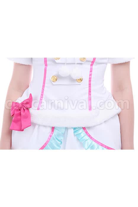 Love Live! Hanayo Koizumi White Dress Cosplay Costume coscarnival