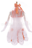 Hanayo Koizumi cosplay costume from Love Live!, back view