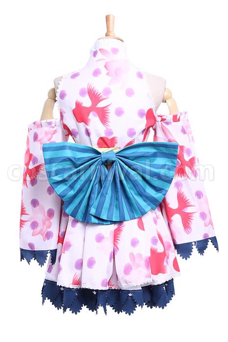 Love Live! Honoka Kousaka Kimono Cosplay Costume coscarnival