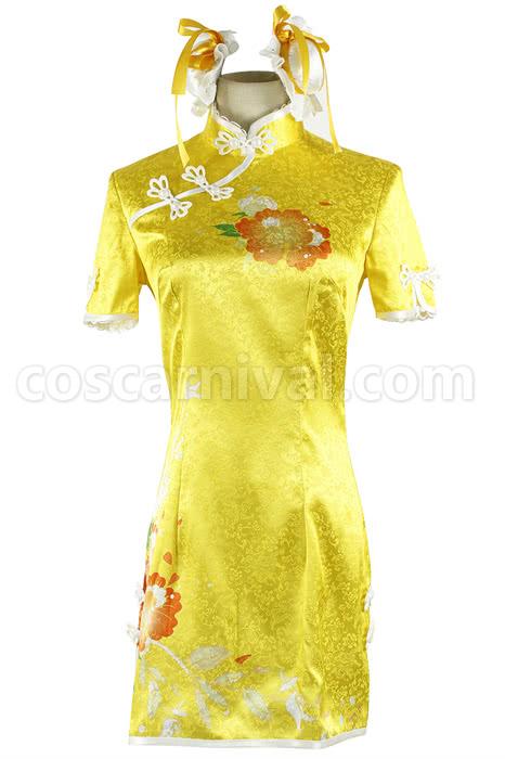 Love Live! Hoshizora Rin Classic Cheongsam Cosplay Costume coscarnival