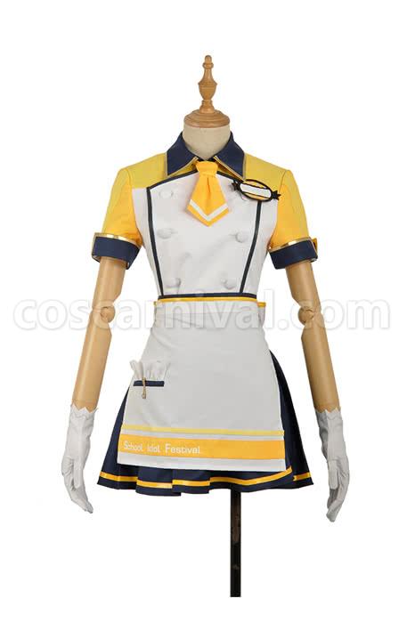 Love Live Icecream Hoshizora Rin Cosplay Costume coscarnival