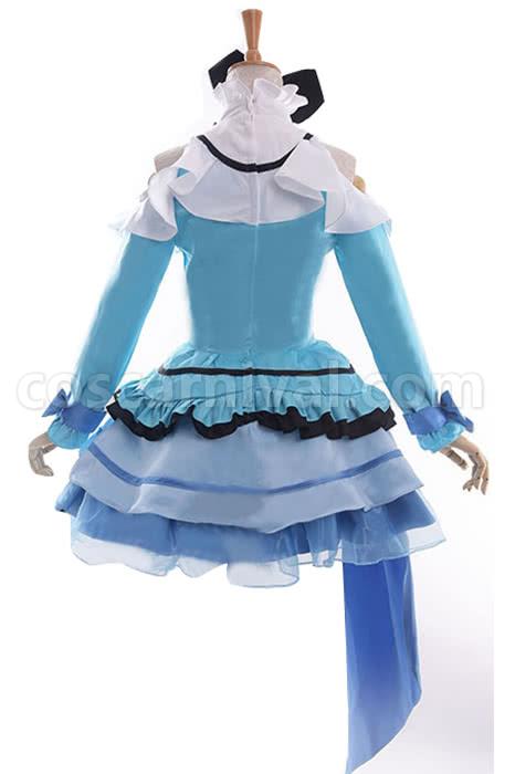 러브라이브! Kira-Kira Sensation Eli Ayase 무대 드레스 코스프레 의상 coscarnival
