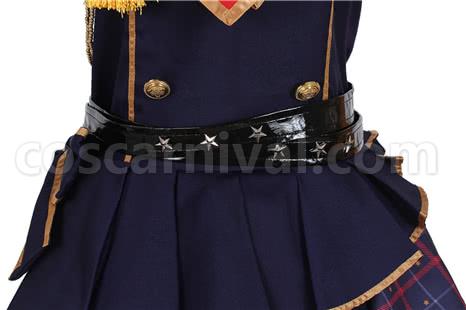 Love Live! Kotori Minami Blue Policewoman Cosplay Costume coscarnival