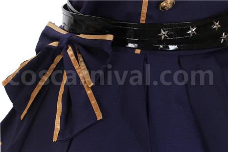 Love Live! Kotori Minami Blue Policewoman Cosplay Costume coscarnival