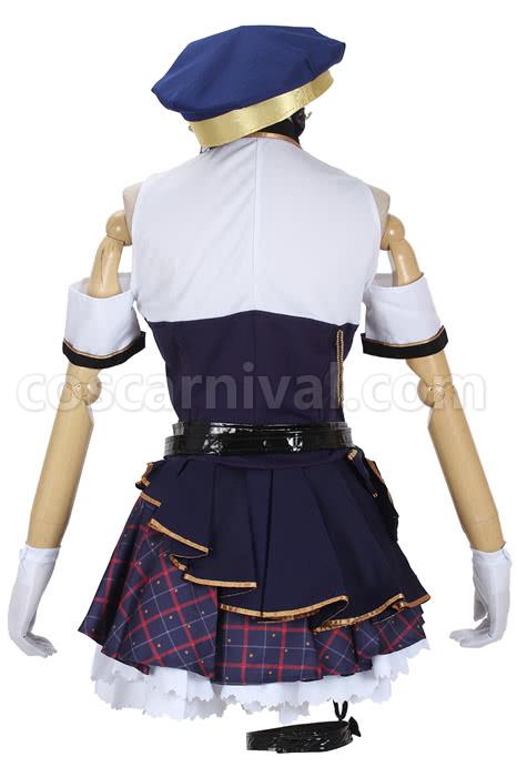 Love Live! Kotori Minami Blue Policewoman Cosplay Costume coscarnival