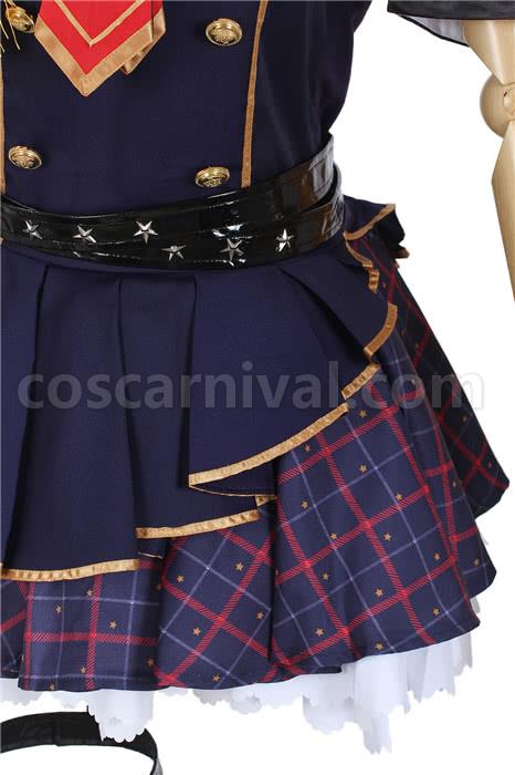 Love Live! Kotori Minami Blue Policewoman Cosplay Costume coscarnival