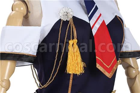Love Live! Kotori Minami Blue Policewoman Cosplay Costume coscarnival