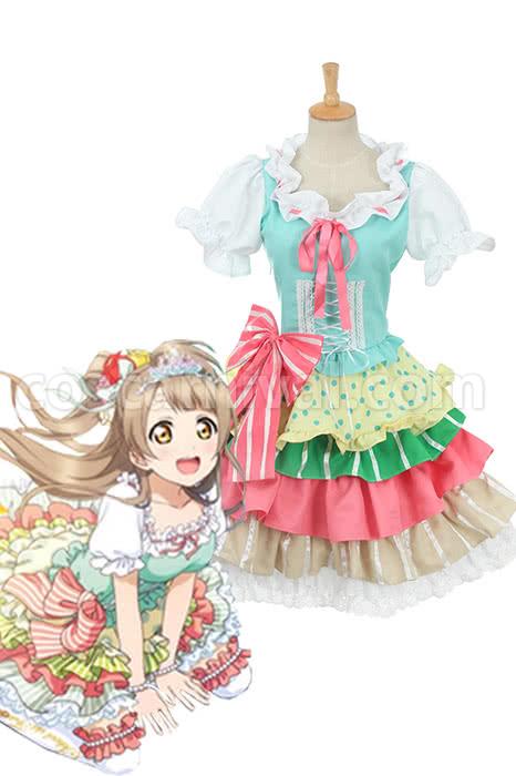 Kotori Minami cosplay costume from Love Live!, front view