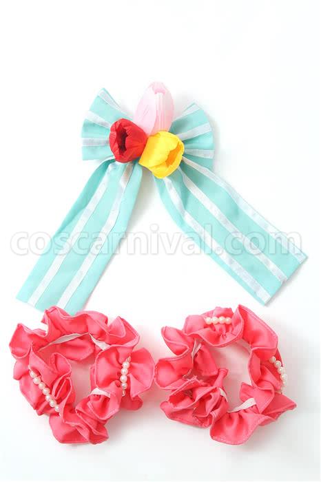 Kotori Minami cosplay costume from Love Live!, accessory detail