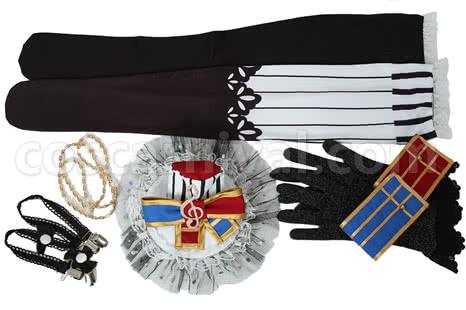 Love Live! Kotori Minami Maid Cafe Cosplay Costume coscarnival