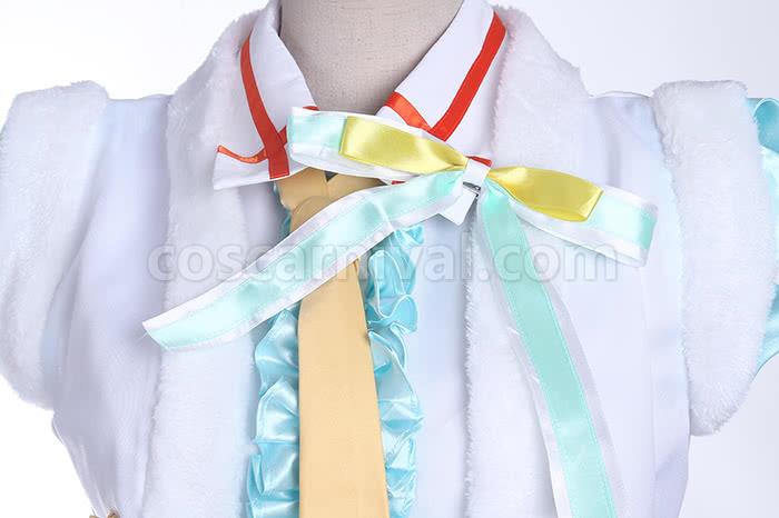 Love Live! Kotori Minami Snow Halation White Dress Cosplay Costume coscarnival