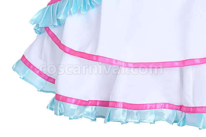 Kotori Minami cosplay costume from Love Live!, fabric detail
