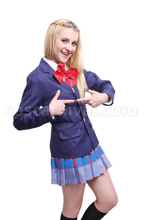 Love Live Kousaka Honoka Three Color Bow-kont Cosplay Costume coscarnival