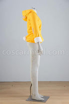 Love Live! Kousaka Honoka Yellow Coat Cosplay Costume, detail 1