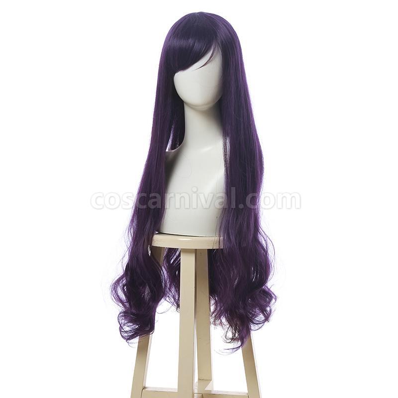 Love Live! Little Devil Awaken Nozomi Tojo Long Curly Purple ML235 Cosplay Costume coscarnival