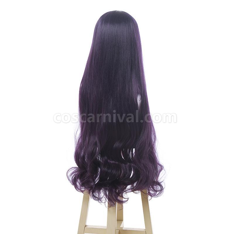 Love Live! Little Devil Awaken Nozomi Tojo Long Curly Purple ML235 Cosplay Costume coscarnival