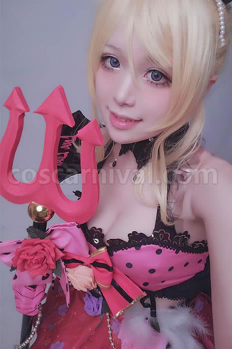 Love Live! Little Devil Eli Ayase Cosplay Costume coscarnival