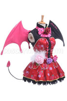 Honoka Kosaka cosplay costume from Love Live!, back view
