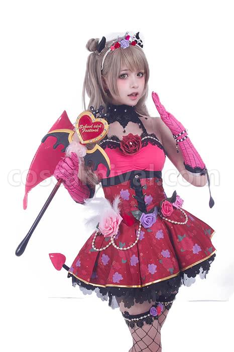 Love Live! Little Devil Kotori Minami Cosplay Costume coscarnival