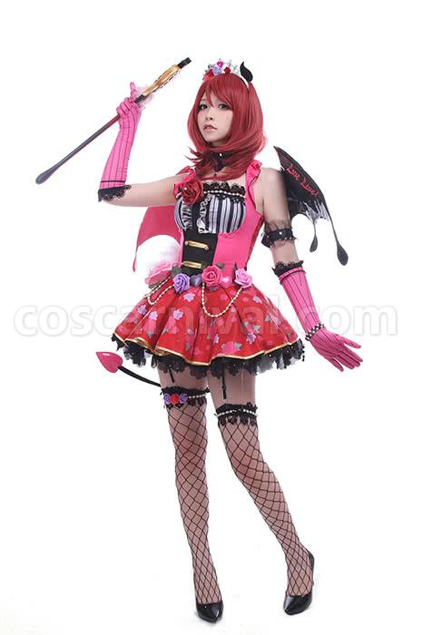 Love Live! Little Devil Maki Nishikino Cosplay Costume coscarnival
