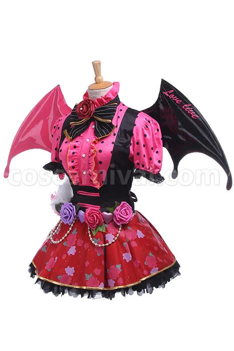 Umi Sonoda cosplay costume from Love Live!, three-quarter view