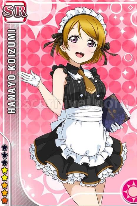 Love Live! Maid Uniforms Black and White Dresses Cosplay Costume coscarnival