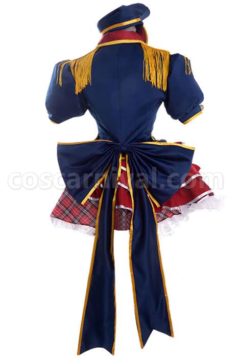 Maki Nishikino cosplay costume from Love Live!, back view