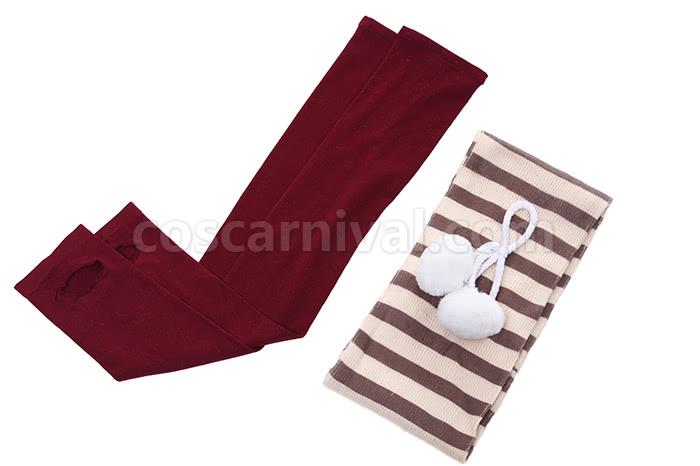 Love Live! Maki Nishikino Winter Cosplay Costume coscarnival