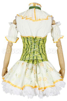 Love Live! Minami Kotori Green Cosplay Costume, back view