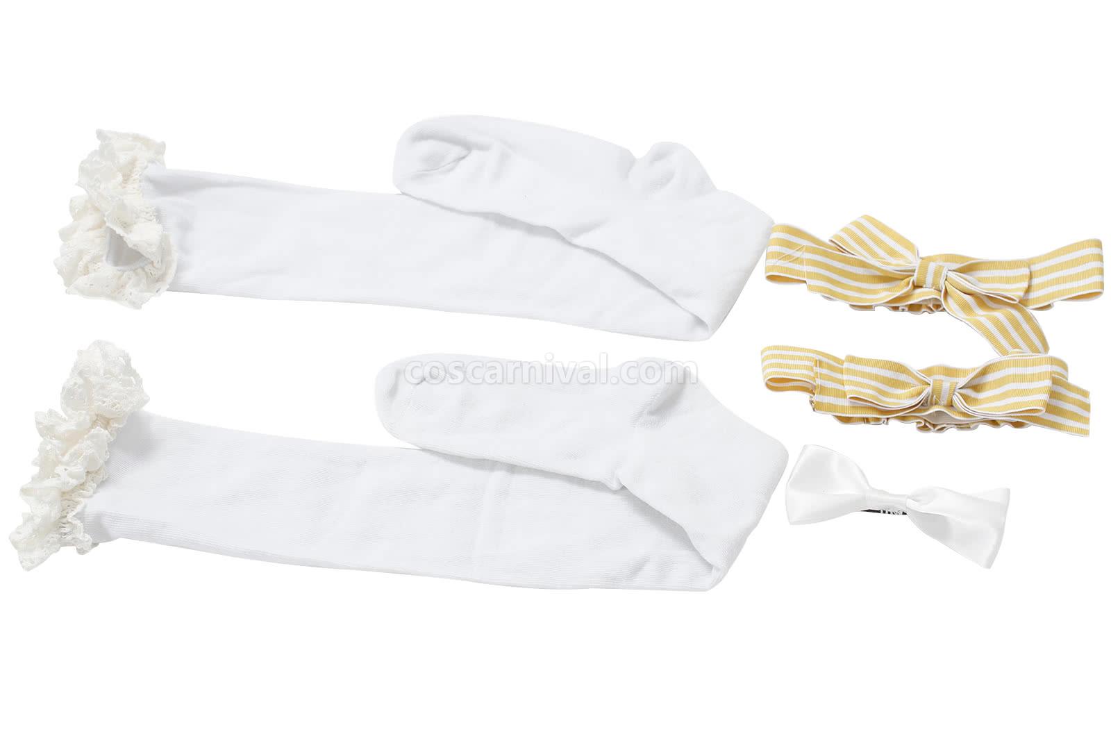 Love Live! Minami Kotori Green Cosplay Costume coscarnival