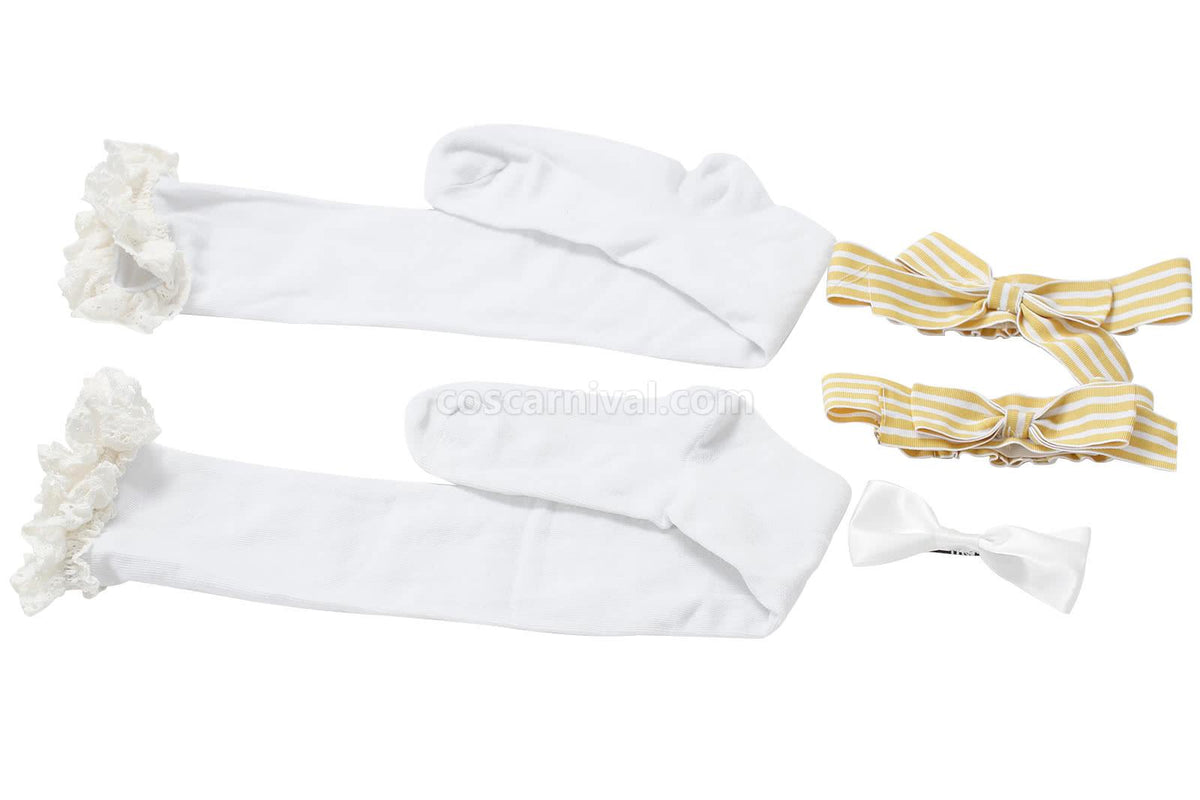 Love Live! Minami Kotori Green Cosplay Costume, accessory detail