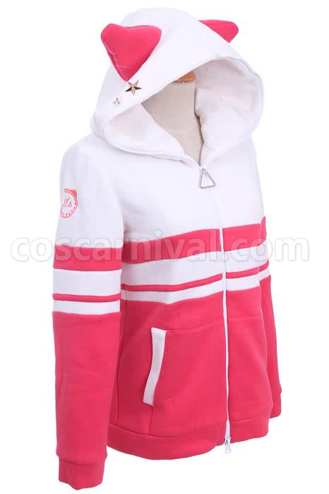 Love Live! Nishikino Maki Cosplay Costume, three-quarter view
