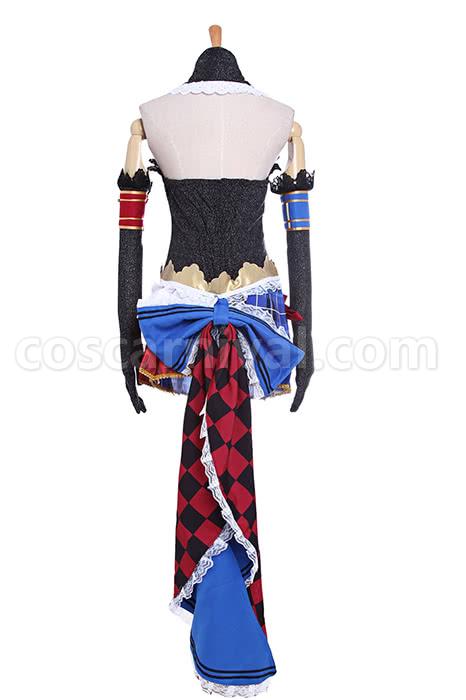 Nozomi Tojo cosplay costume from Love Live!, back view